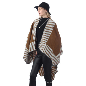 2020 autumn winter checked woven poncho stoles scarves good cape cloak for ladies blanket pashmina cashmere shawl